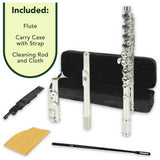 Montreux student flute with case and accessories, UK version