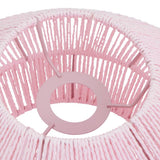 Argos Home paper rope pink lampshade 35cm, imported from the UK