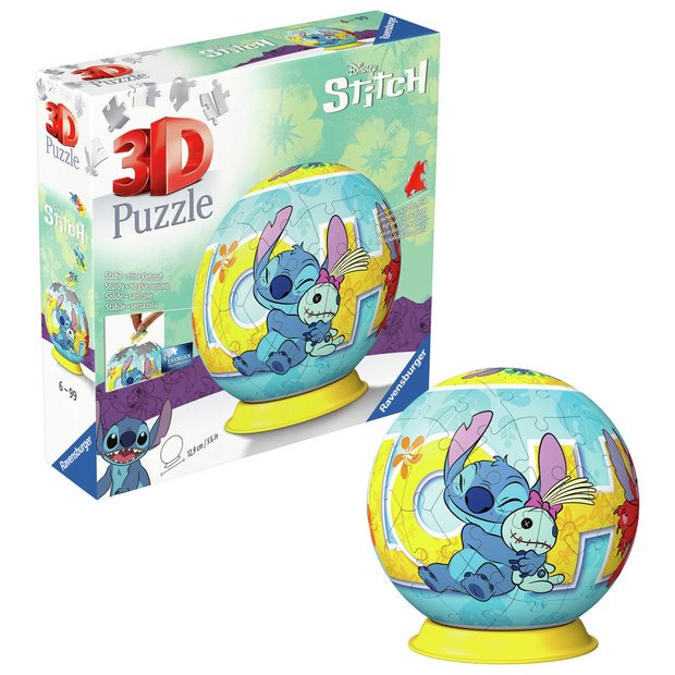 Ravensburger 3D Stitch puzzle 72 pieces 13cm, imported from the UK