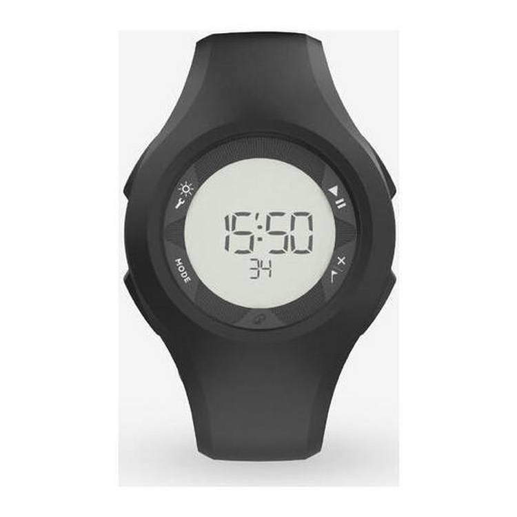 Decathlon W200 digital sports watch black, imported from the UK