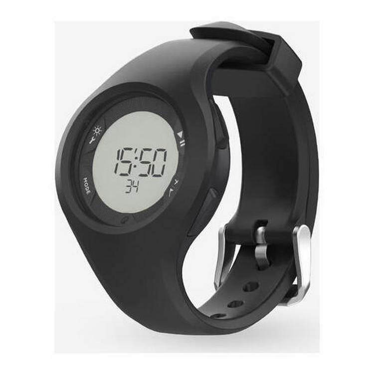 Decathlon W200 digital sports watch black, imported from the UK