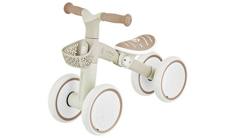 Globber Learning Bike Eco Coconut balance bike, UK version