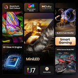 Hisense Smart TV 65U7QTUK 65 inch (British brand)
