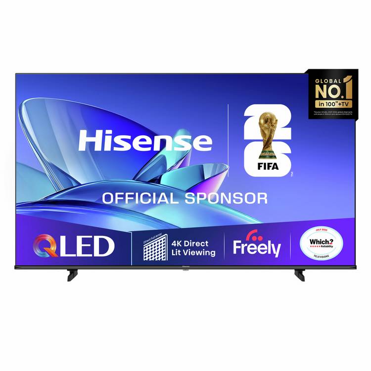 Hisense 65 inch QLED 4K TV, UK version