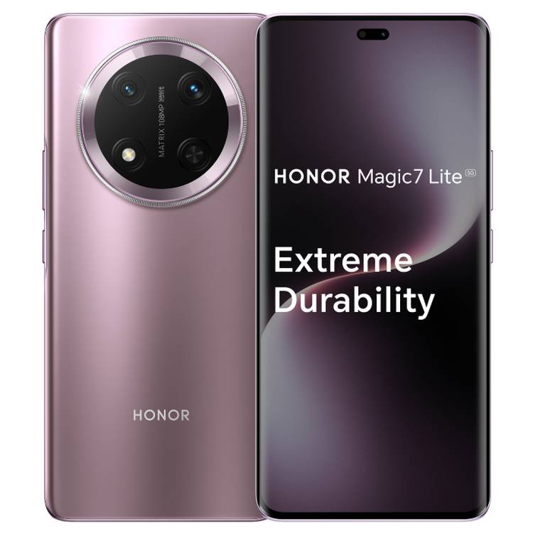 HONOR Magic7 Lite 512GB purple mobile phone - British product
