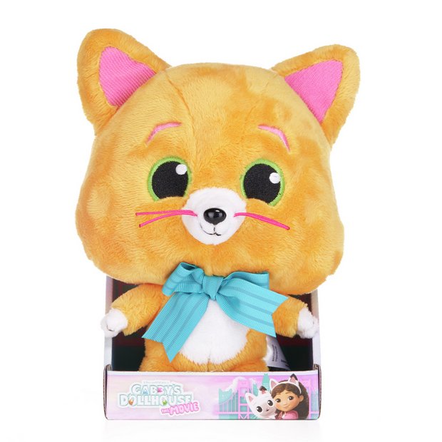 Gabby's Dollhouse Chumsley Cat soft toy, imported from the UK