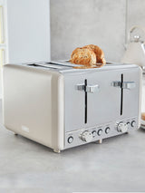 Next Tower Cream Cavaletto 4 Slice Toaster- Buy online at McGrocer