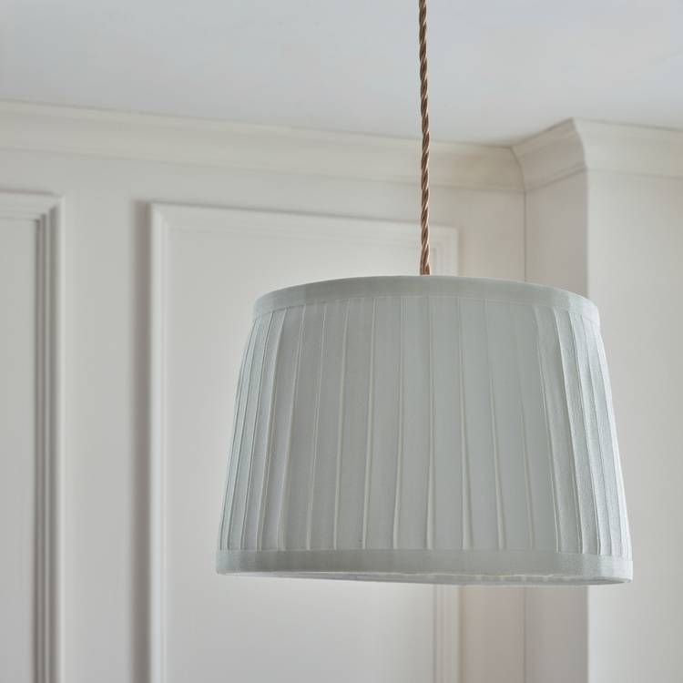 Argos Home pleated lampshade off-white 30cm (British brand)