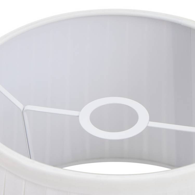 Argos Home pleated lampshade off-white 30cm (British brand)