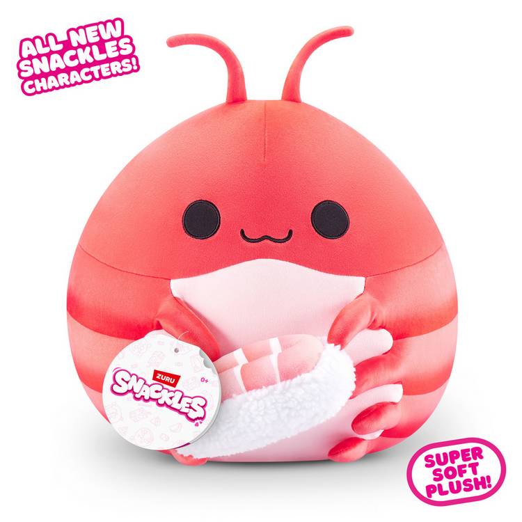 Snackles plush soft toy 8 inch, UK version