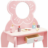 Chad Valley wooden dresser toy with accessories (British brand)