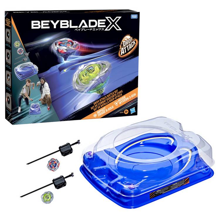 Beyblade Xtreme Battle Set with stadium and launchers (British brand)