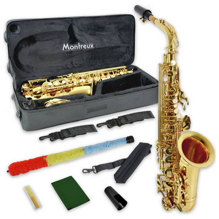 Montreux Student Alto Saxophone with Case, UK version