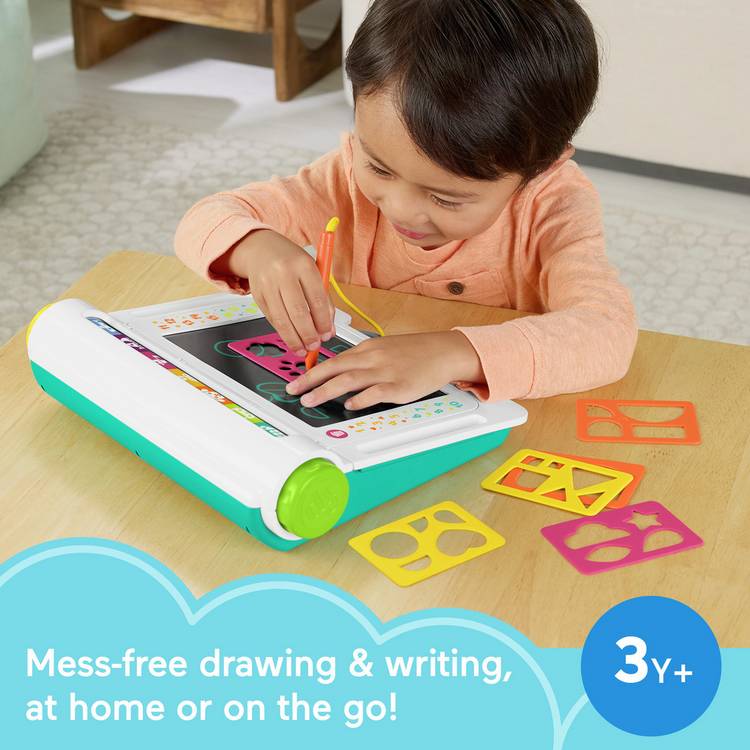 Fisher-Price Learn & Doodle drawing desk and tablet (British brand)
