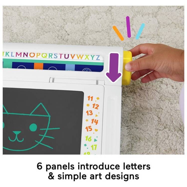 Fisher-Price Learn & Doodle drawing desk and tablet (British brand)
