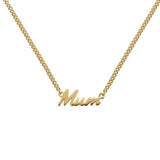 Argos Moon & Back 9ct Gold Plated Mum Pendant Necklace 40.5cm- Buy online at McGrocer