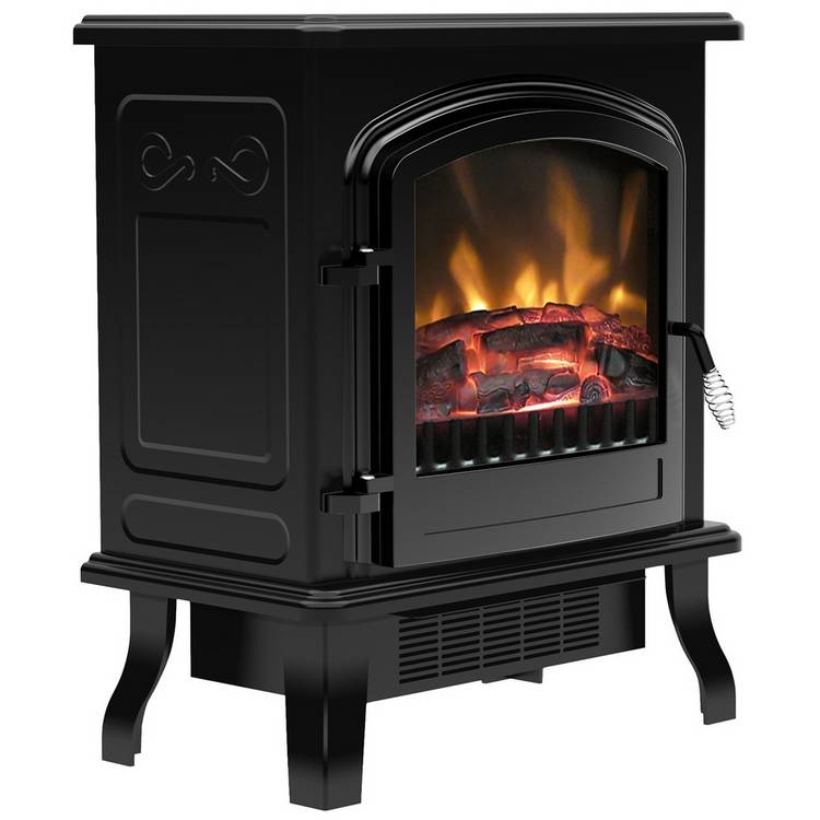 Be Modern Colman electric stove matt black - British product