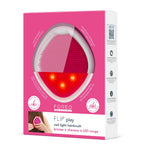 Foreo FLIP Play Red Light Hairbrush, imported from the UK