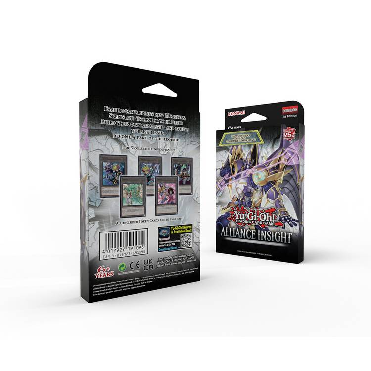 Yu-Gi-Oh Alliance Insight booster pack 3-pack - British product