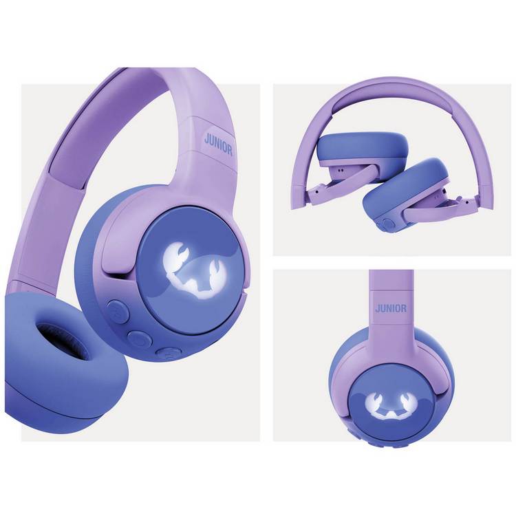 Fresh 'n Rebel Code Junior wireless headphones purple - British product