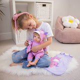 Tiny Treasures Sleepy Unicorn Set reborn doll 44cm, UK version