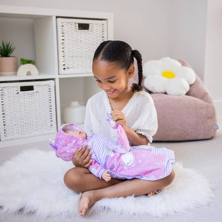 Tiny Treasures Sleepy Unicorn Set reborn doll 44cm, UK version