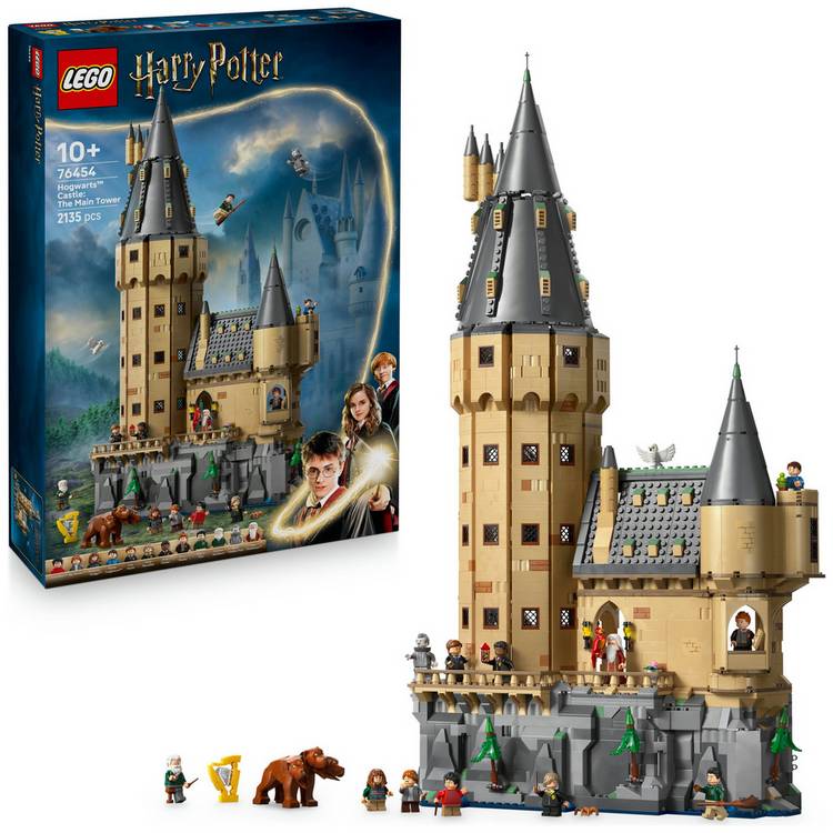LEGO Harry Potter Hogwarts Castle Main Tower set 76454 (British brand)
