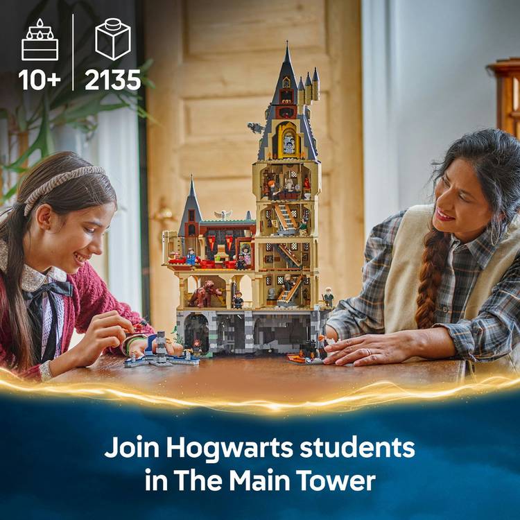 LEGO Harry Potter Hogwarts Castle Main Tower set 76454 (British brand)