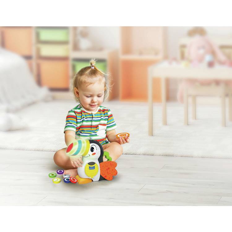 Baby Clementoni Toucan interactive learning toy, imported from the UK