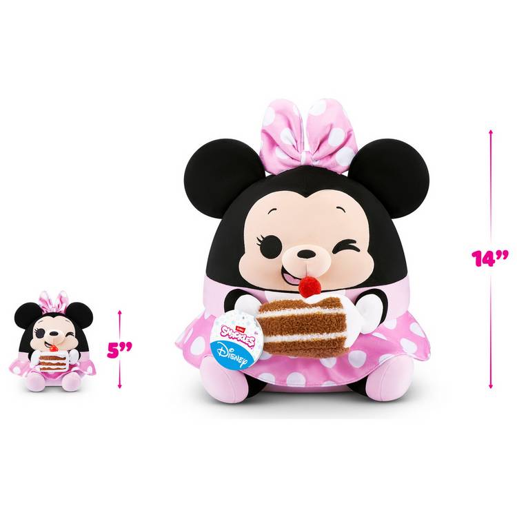 Snackles Disney Minnie plush soft toy 35cm (British brand)