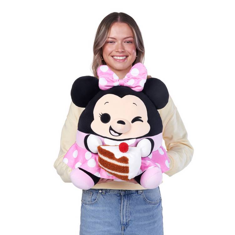 Snackles Disney Minnie plush soft toy 35cm (British brand)