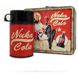 Fallout Nuka Cola weathered lunchbox and flask set (British brand)