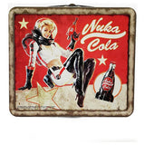 Fallout Nuka Cola weathered lunchbox and flask set (British brand)