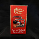 Fallout Nuka Cola weathered lunchbox and flask set (British brand)