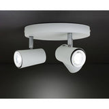 Argos Home 3 light spotlight plate matt white 22cm - British product