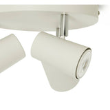Argos Home 3 light spotlight plate matt white 22cm - British product