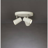 Argos Home 3 light spotlight plate matt white 22cm - British product
