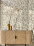 Soft Minimal geometric wallpaper A4 sample (British brand)