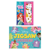 Disney Princess activity book set with jigsaw puzzles, UK version