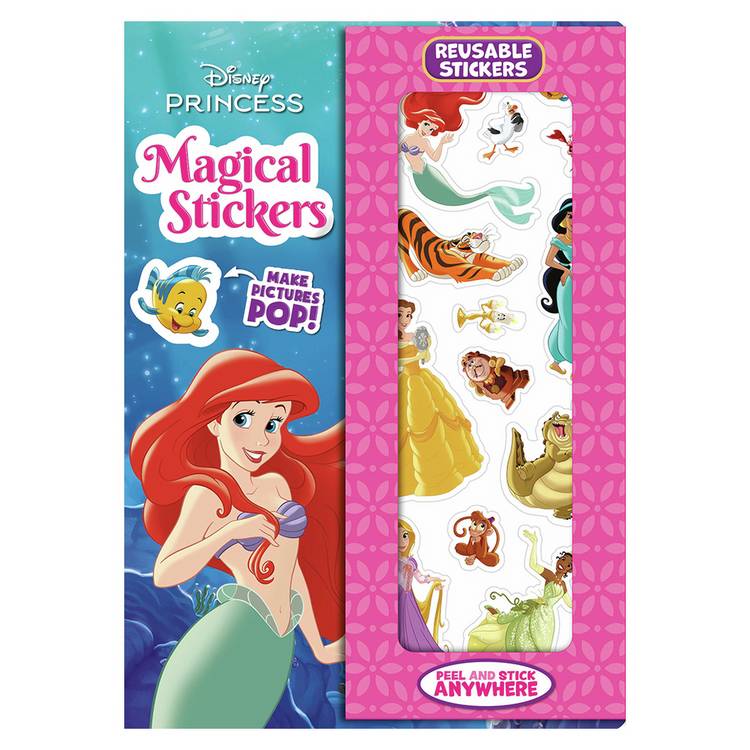 Disney Princess activity book set with jigsaw puzzles, UK version