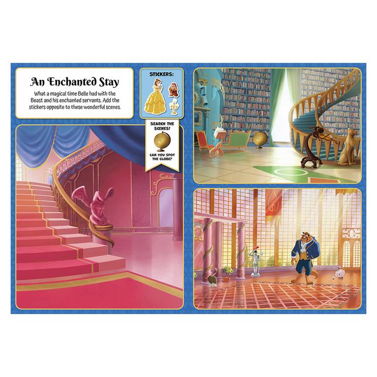 Disney Princess activity book set with jigsaw puzzles, UK version