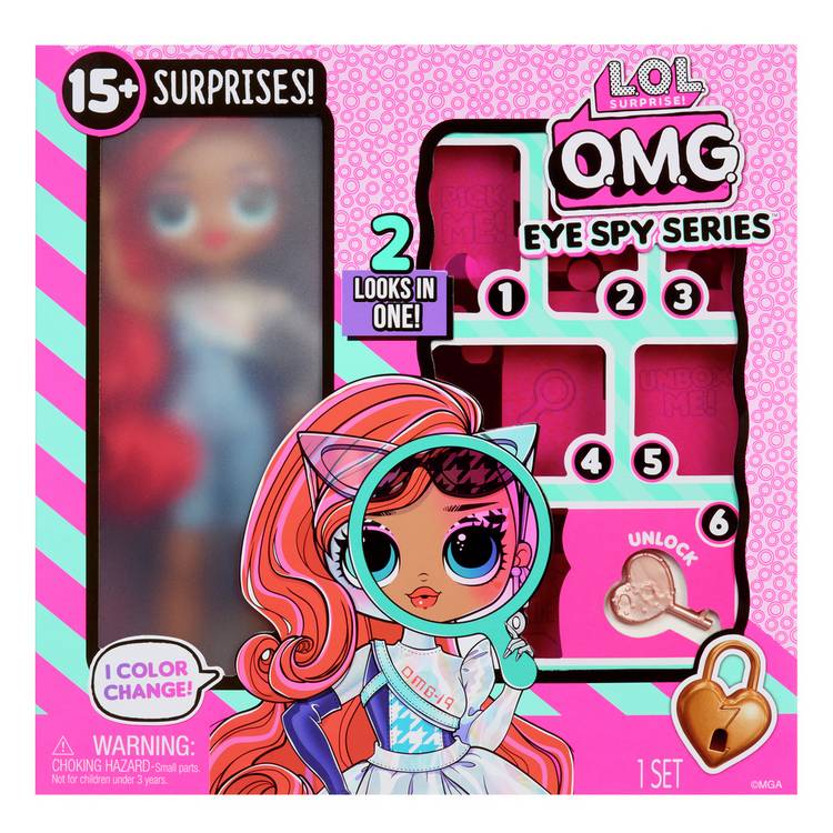 L.O.L. Surprise OMG Eye Spy doll (British brand)