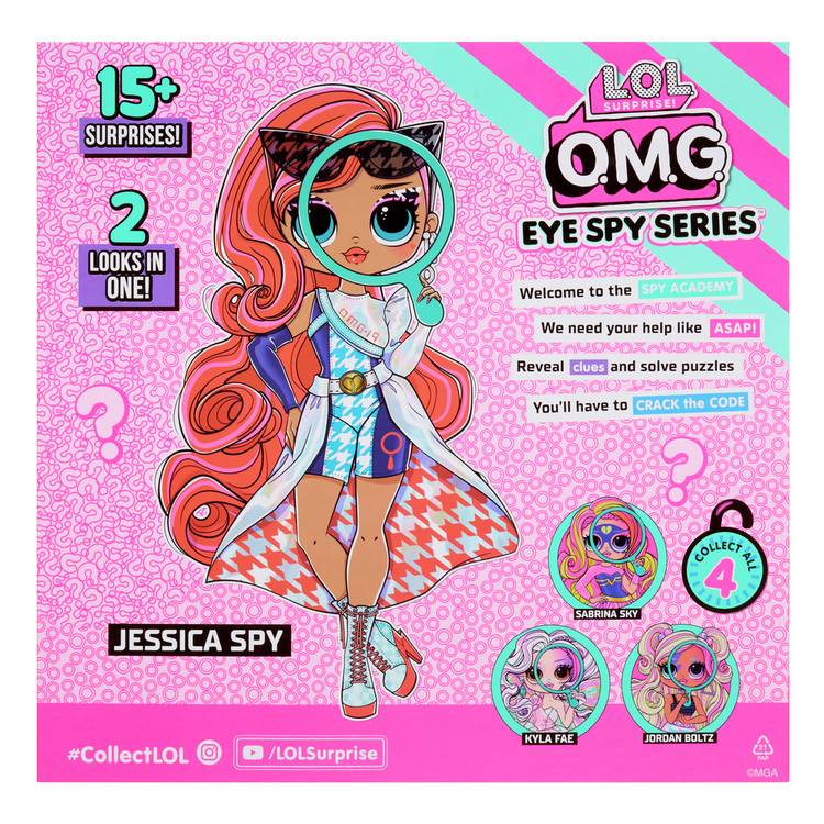 L.O.L. Surprise OMG Eye Spy doll (British brand)