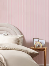 Next Pink Calm Stripe A4 Wallpaper Sample- Buy online at McGrocer