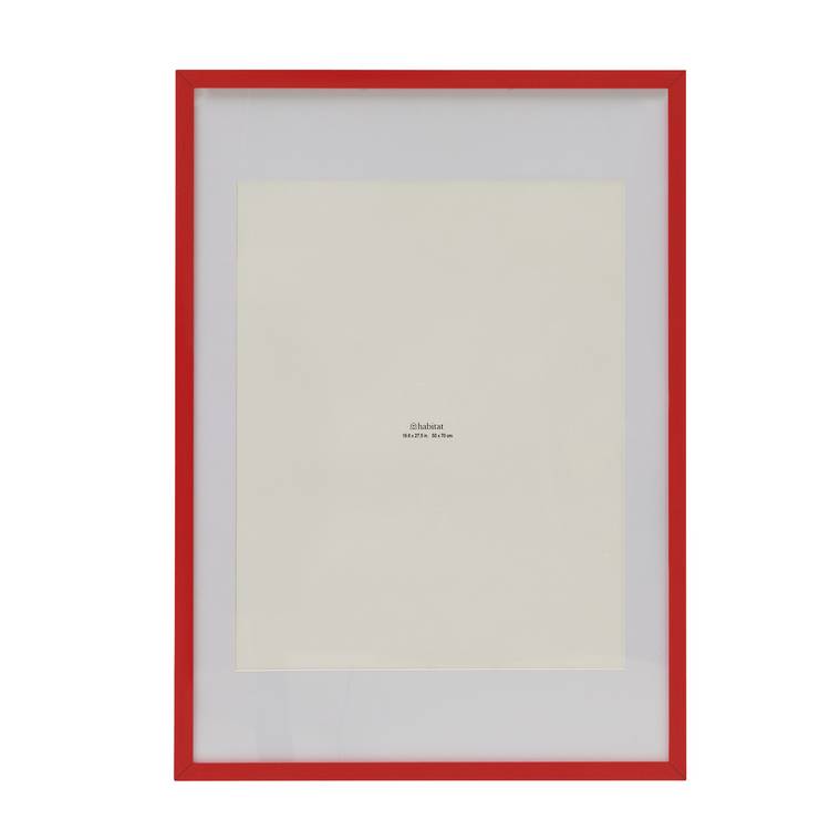 Habitat red picture frame 50x70cm, UK version