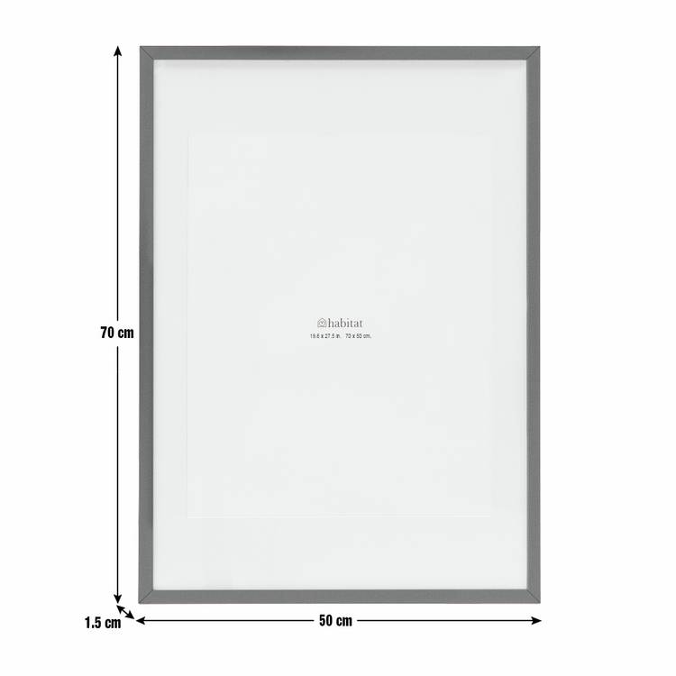 Habitat red picture frame 50x70cm, UK version
