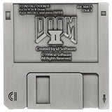 Doom II floppy disk replica antique silver edition 88mm (British brand)