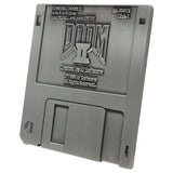 Doom II floppy disk replica antique silver edition 88mm (British brand)