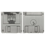 Doom II floppy disk replica antique silver edition 88mm (British brand)