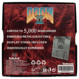 Doom II floppy disk replica antique silver edition 88mm (British brand)